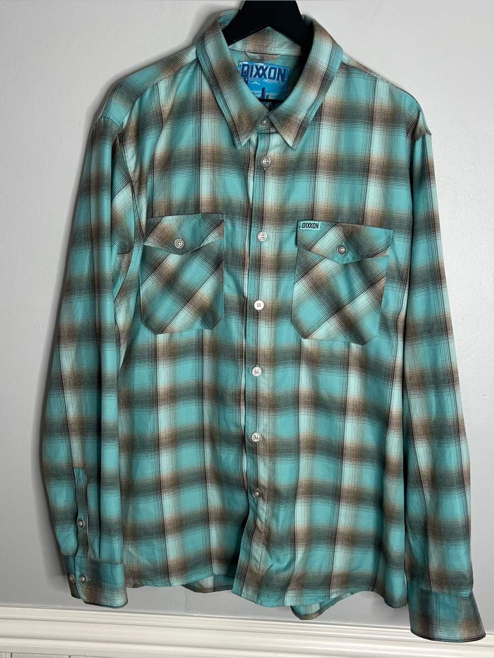 Dixxon Flannel The Goldy Shirt Mens XXL Blue